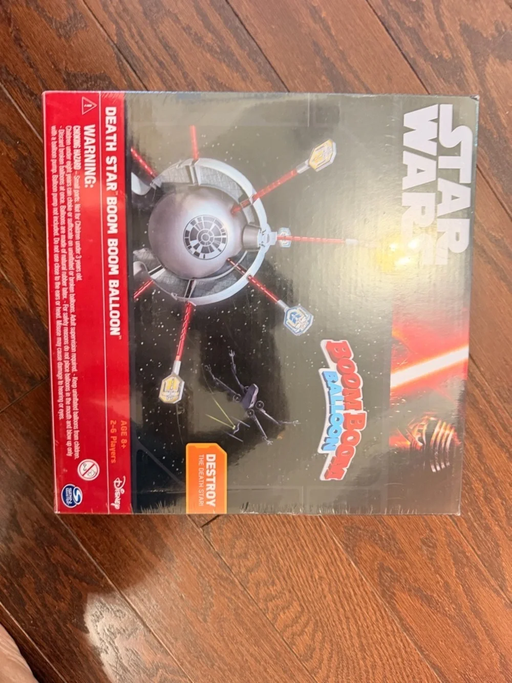 Star Wars Boom Boom Balloon Game - Black, Gray, Red